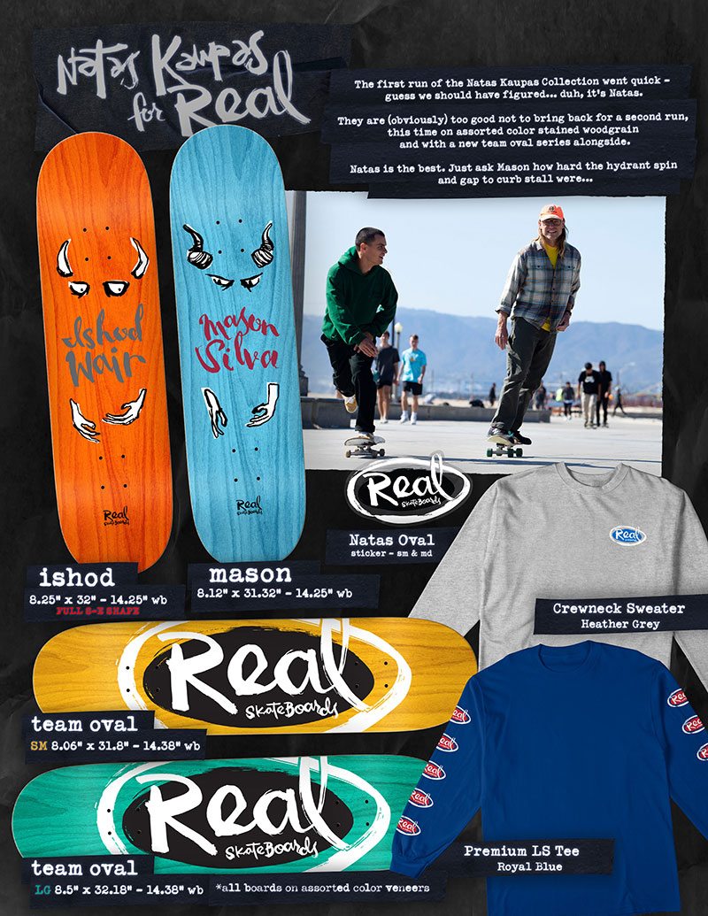 REAL : Fall '21 2 Catalog Real Skateboards